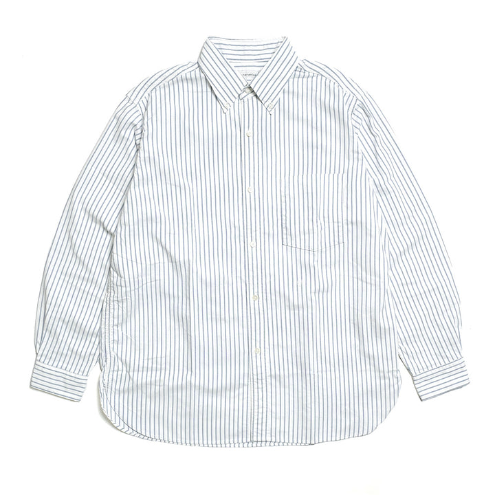 nanamica - Button Down Stripe Wind Shirt -  S25SG090