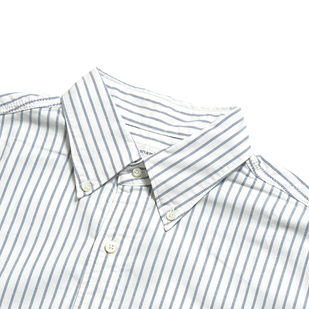 nanamica - Button Down Stripe Wind Shirt -  S25SG090