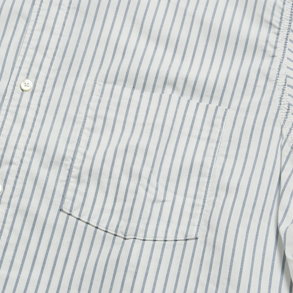nanamica - Button Down Stripe Wind Shirt -  S25SG090
