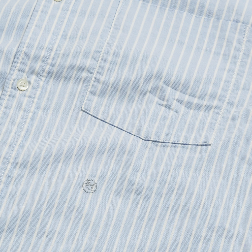 nanamica - Button Down Stripe Wind Shirt -  S25SG090