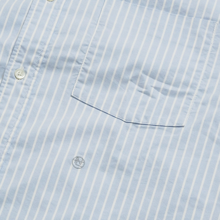 nanamica - Button Down Stripe Wind Shirt -  S25SG090