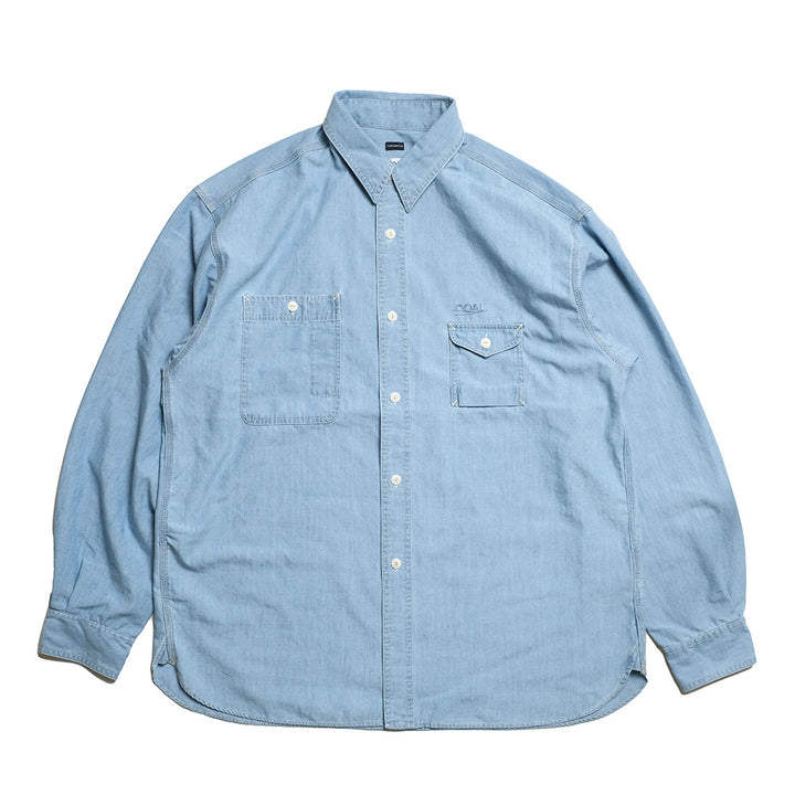 nanamica - Regular Collar Chambray Shirt - S26SG011