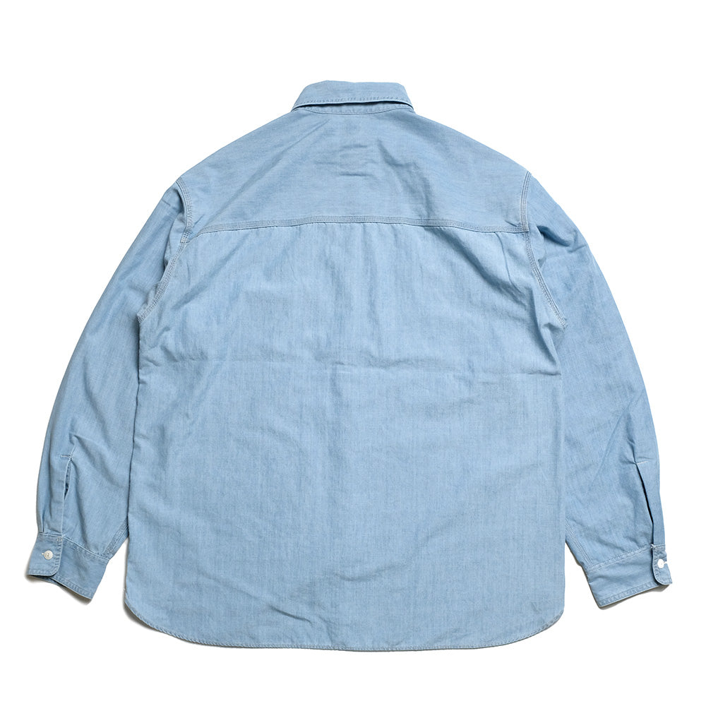 nanamica - Regular Collar Chambray Shirt - S26SG011