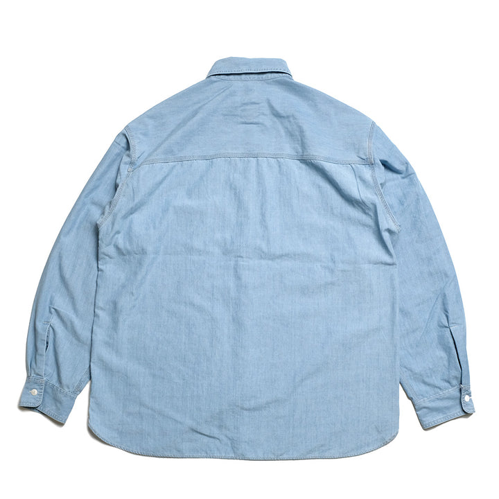 nanamica - Regular Collar Chambray Shirt - S26SG011