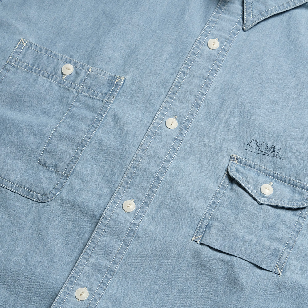 nanamica - Regular Collar Chambray Shirt - S26SG011