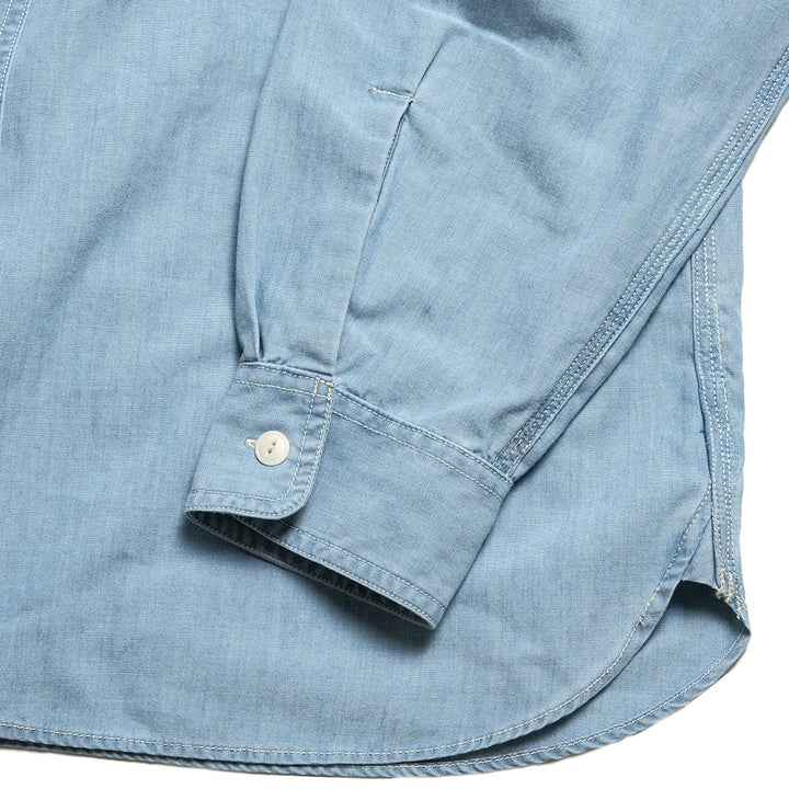 nanamica - Regular Collar Chambray Shirt - S26SG011