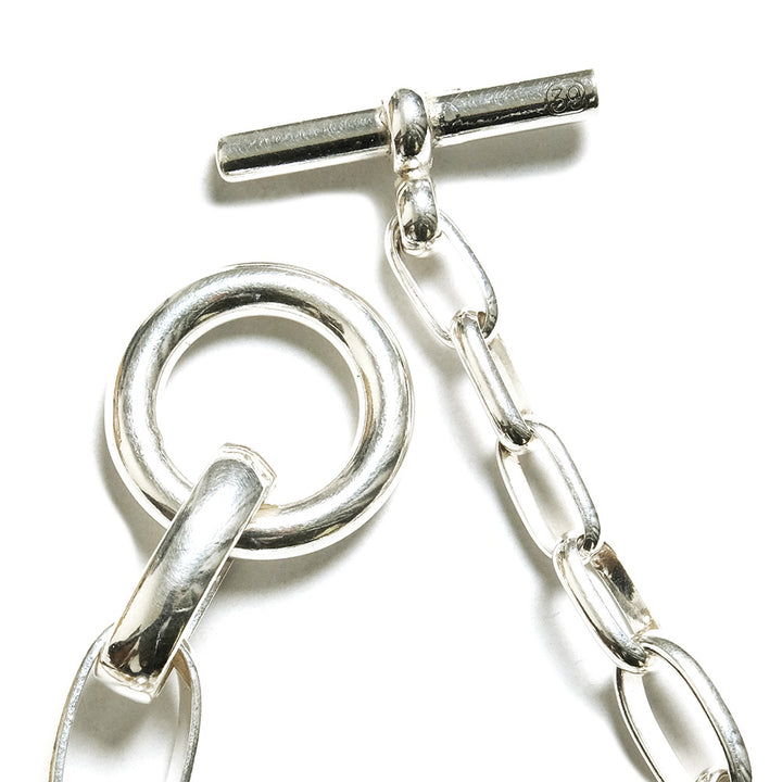 SunKu - Navajo Crescendo Bracelet - Silver - SK-324