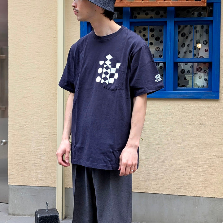 Engineered Garments - Printed Cross Crew Neck T-shirt - Multi Pattern - SW132-MUL / SW133-MUL