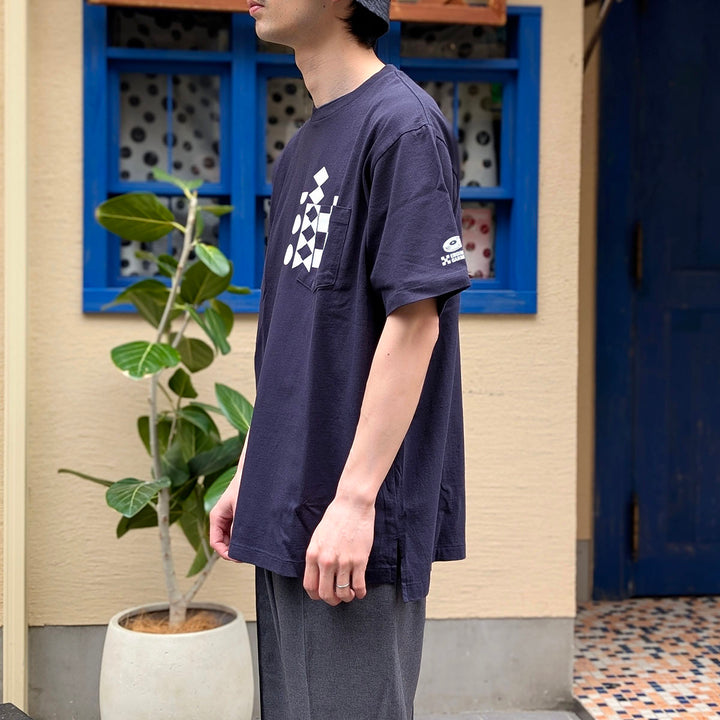 Engineered Garments - Printed Cross Crew Neck T-shirt - Multi Pattern - SW132-MUL / SW133-MUL