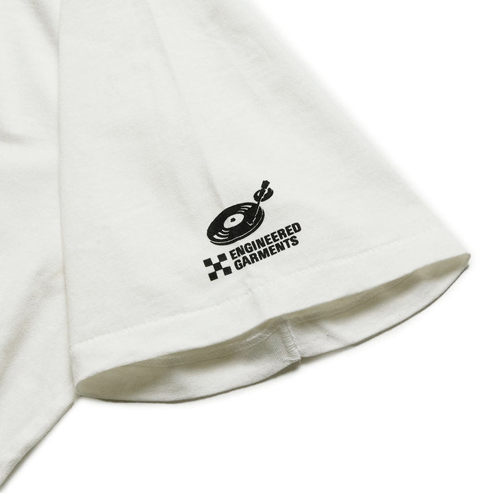 Engineered Garments - Printed Cross Crew Neck T-shirt - This Are - SW133-THI