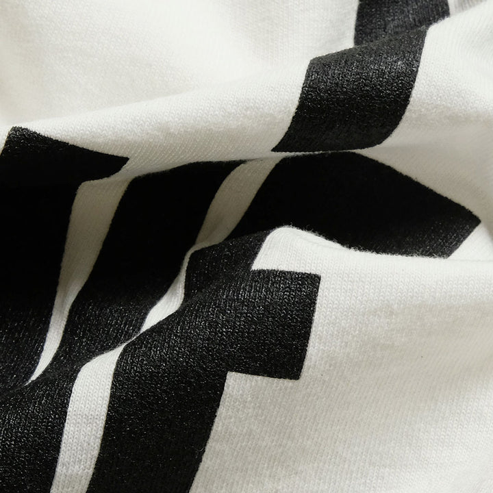 Engineered Garments - Printed Cross Crew Neck T-shirt - This Are - SW133-THI
