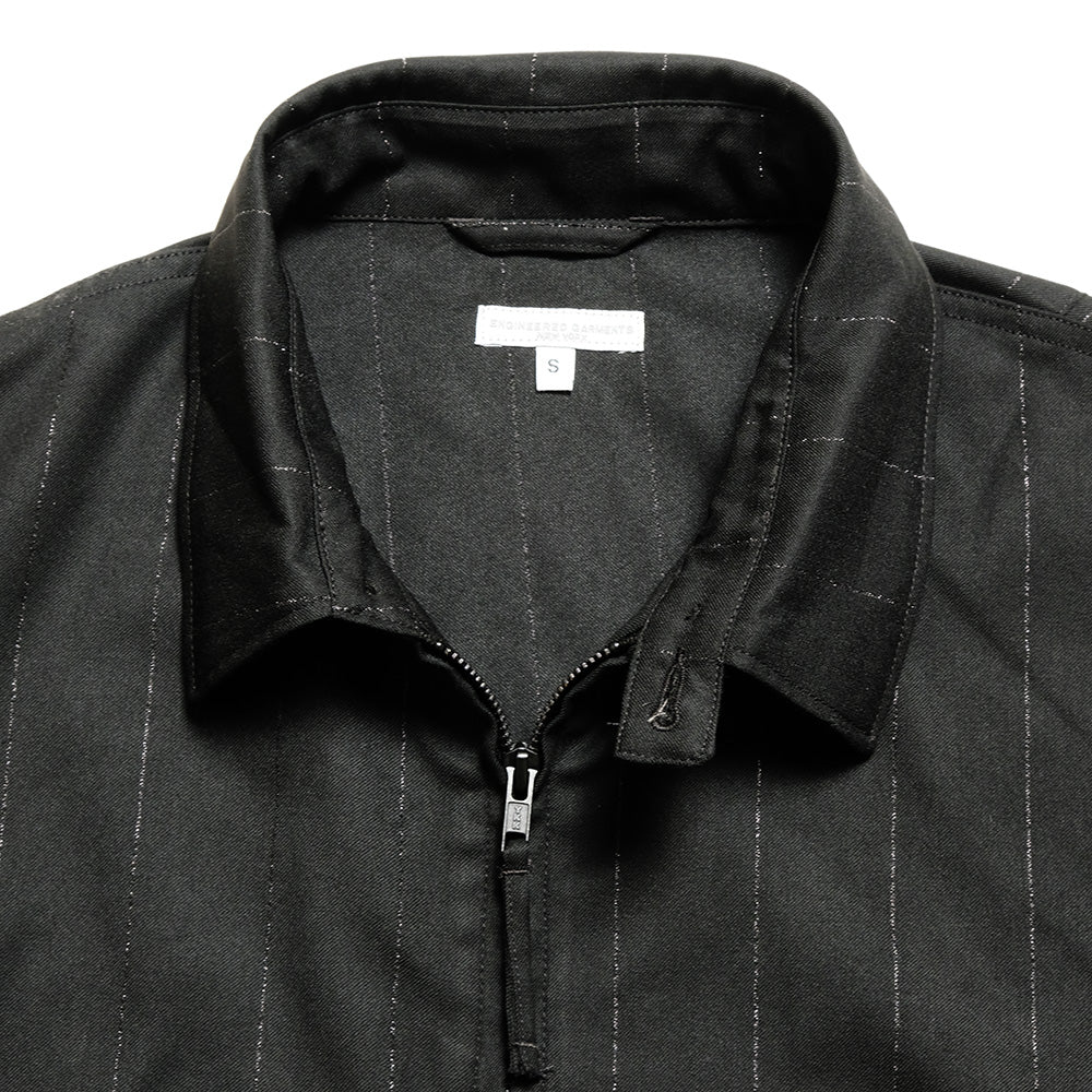 Engineered Garments - Claigton Jacket - Polyester Lurex Stripe - SW222