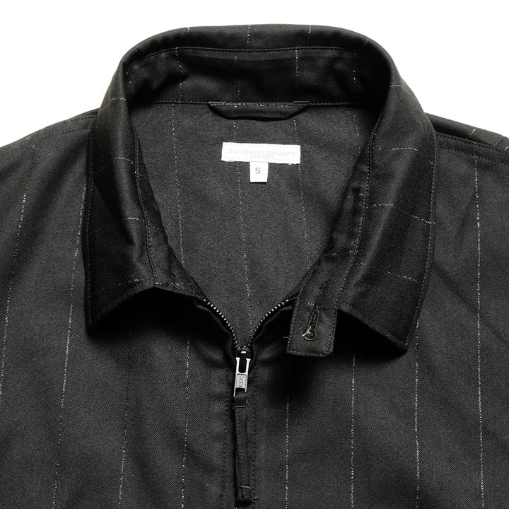 Engineered Garments - Claigton Jacket - Polyester Lurex Stripe - SW222