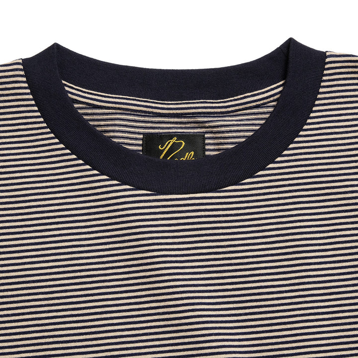 Needles  - S/S Crew Neck Tee - Cotton Stripe Jersey  - SX446