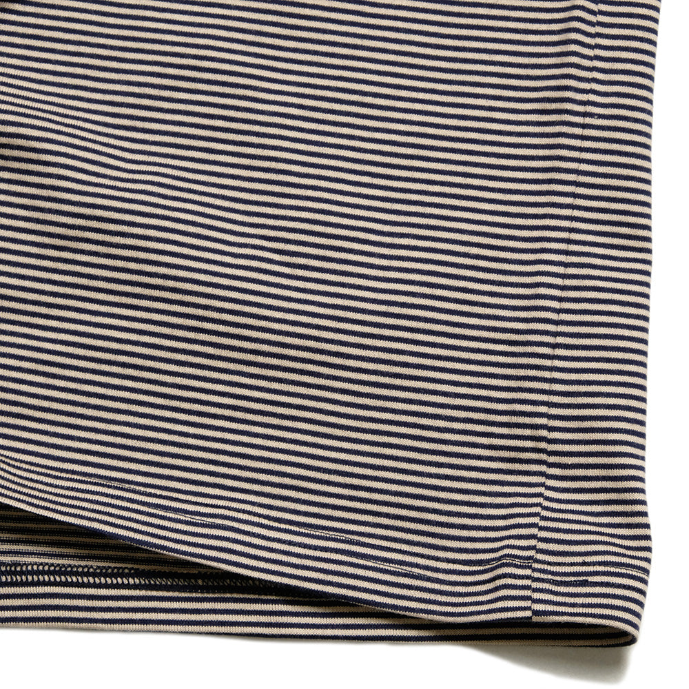 Needles  - S/S Crew Neck Tee - Cotton Stripe Jersey  - SX446