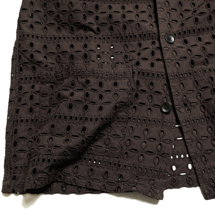 SOUTH2 WEST8 - Cabana Shirt - Cutwork Embroidery - SX701