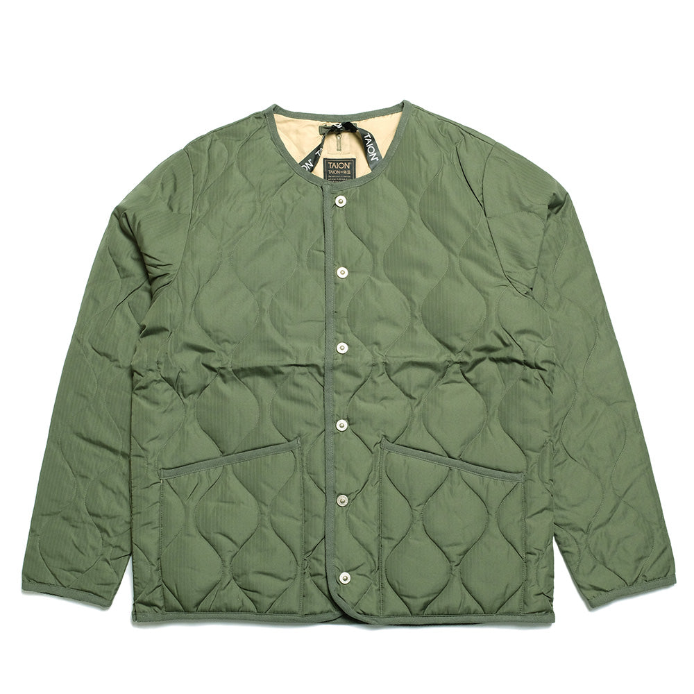 TAION Military Crew Neck Down Jacket TO-104B2ML-1