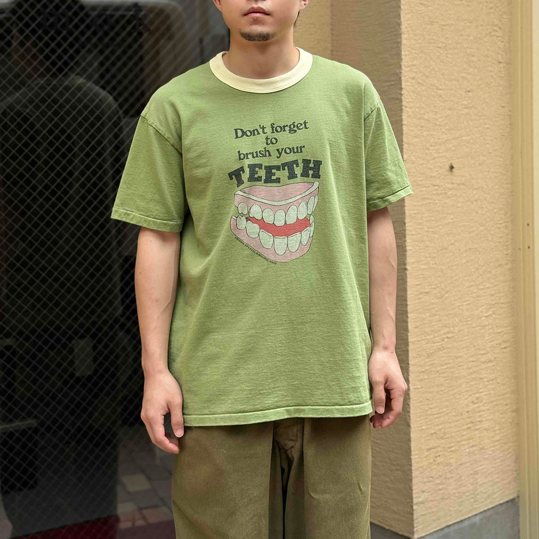 Unison Special - S/S NICKY RINGER TEE (TEETH) - US011-047