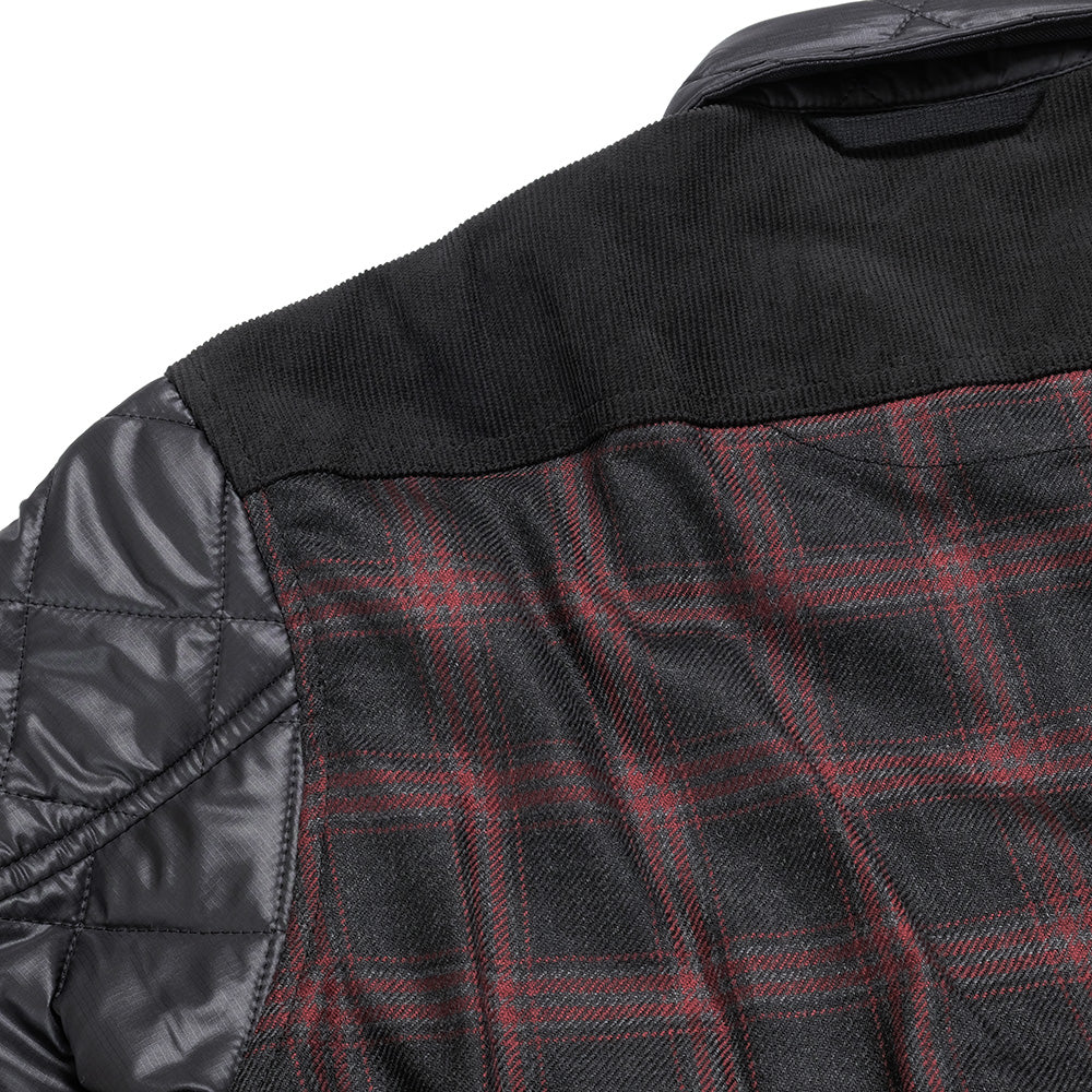 JUNYA WATANABE MAN - Ester Ripstop × Wool check shirt - WL-B026-051