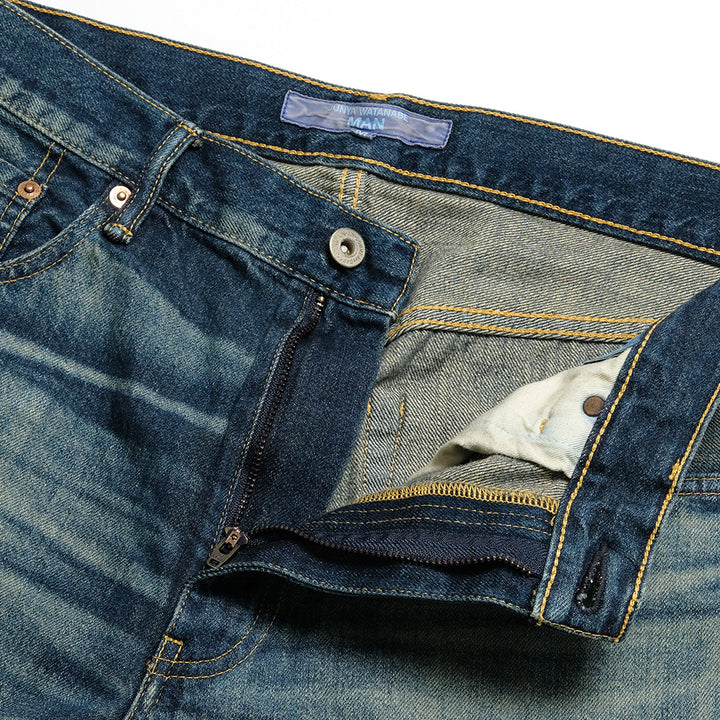 JUNYA WATANABE MAN - Cotton Distressed Denim Pants - WO-P020-051