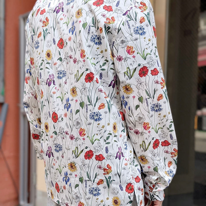 JUNYA WATANABE MAN - 綿 花柄シャツ - MARIA SANTANGELO Wネーム - WQ-B013-051