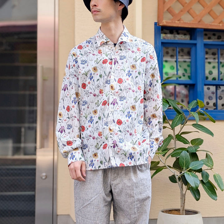 JUNYA WATANABE MAN - 綿 花柄シャツ - MARIA SANTANGELO Wネーム - WQ-B013-051