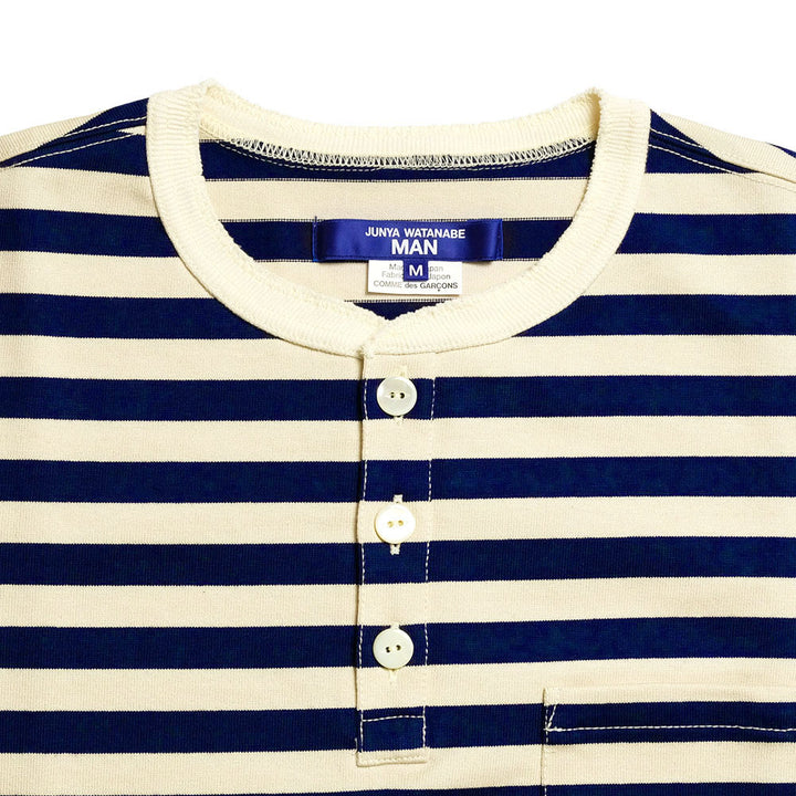 JUNYA WATANABE MAN - Cotton Jersey Stripe - WQ-T006-051