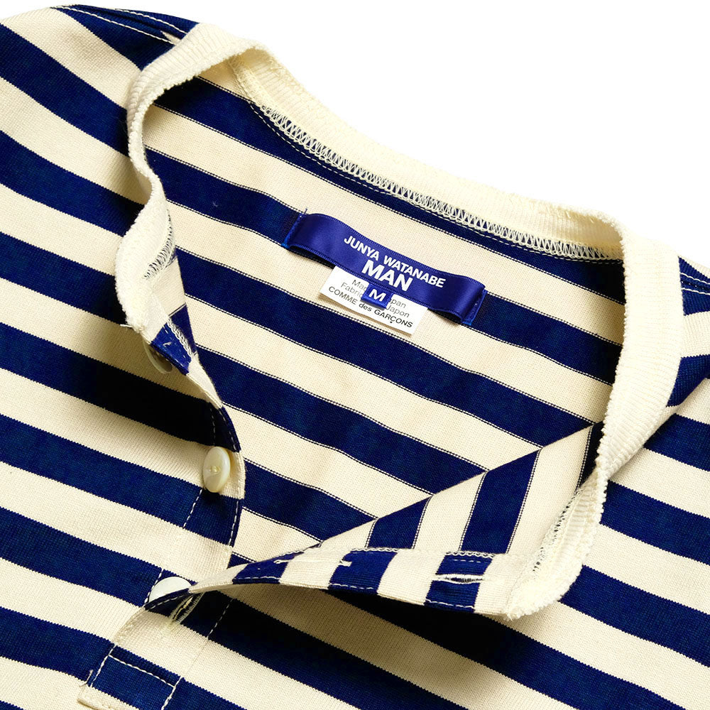 JUNYA WATANABE MAN - Cotton Jersey Stripe - WQ-T006-051