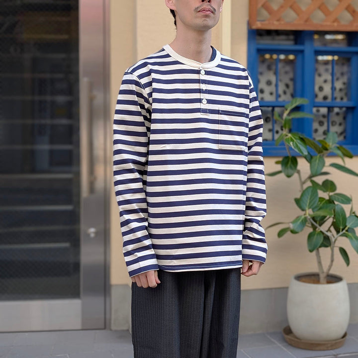 JUNYA WATANABE MAN - Cotton Jersey Stripe - WQ-T006-051