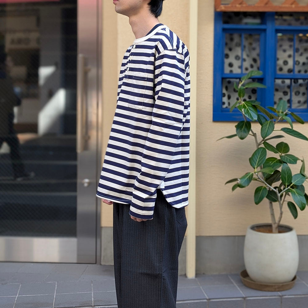JUNYA WATANABE MAN - Cotton Jersey Stripe - WQ-T006-051