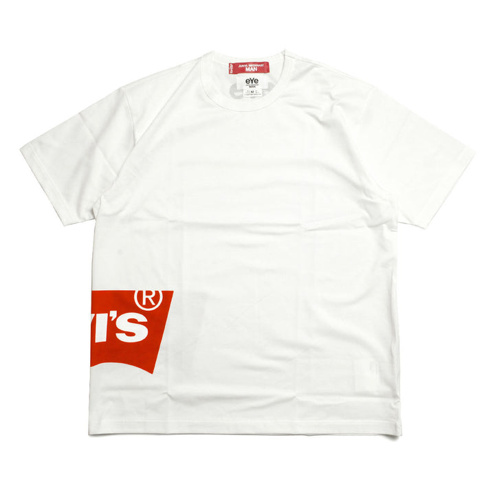 eYe JUNYA WATANABE MAN - High-density Cotton Jersey Printed T-shirt - Collaborated with Levi’s - WQ-T910-100