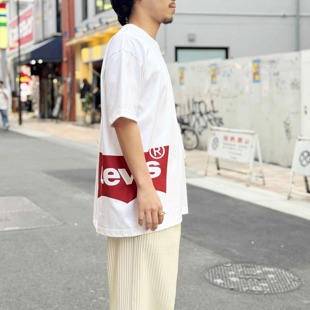 eYe JUNYA WATANABE MAN - High-density Cotton Jersey Printed T-shirt - Collaborated with Levi’s - WQ-T910-100
