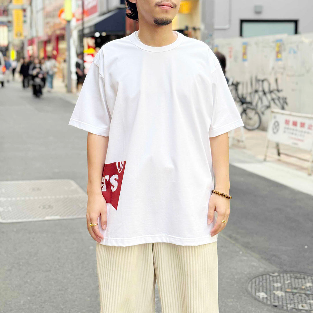 eYe JUNYA WATANABE MAN - High-density Cotton Jersey Printed T-shirt - Collaborated with Levi’s - WQ-T910-100