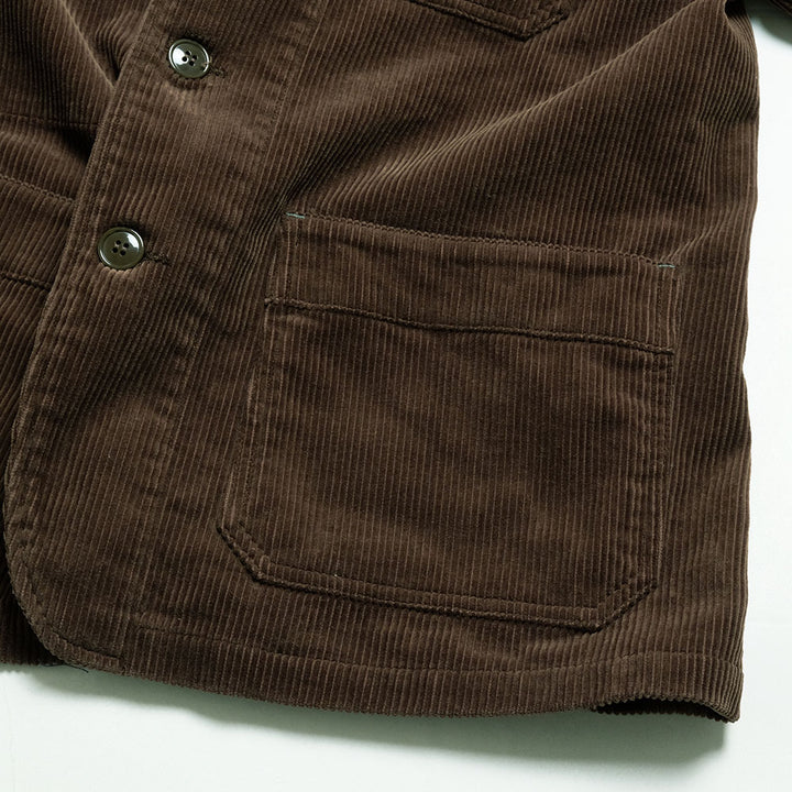 BURGUS PLUS - Wide Wale Corduroy 3BTN Jacket - BP17901-2