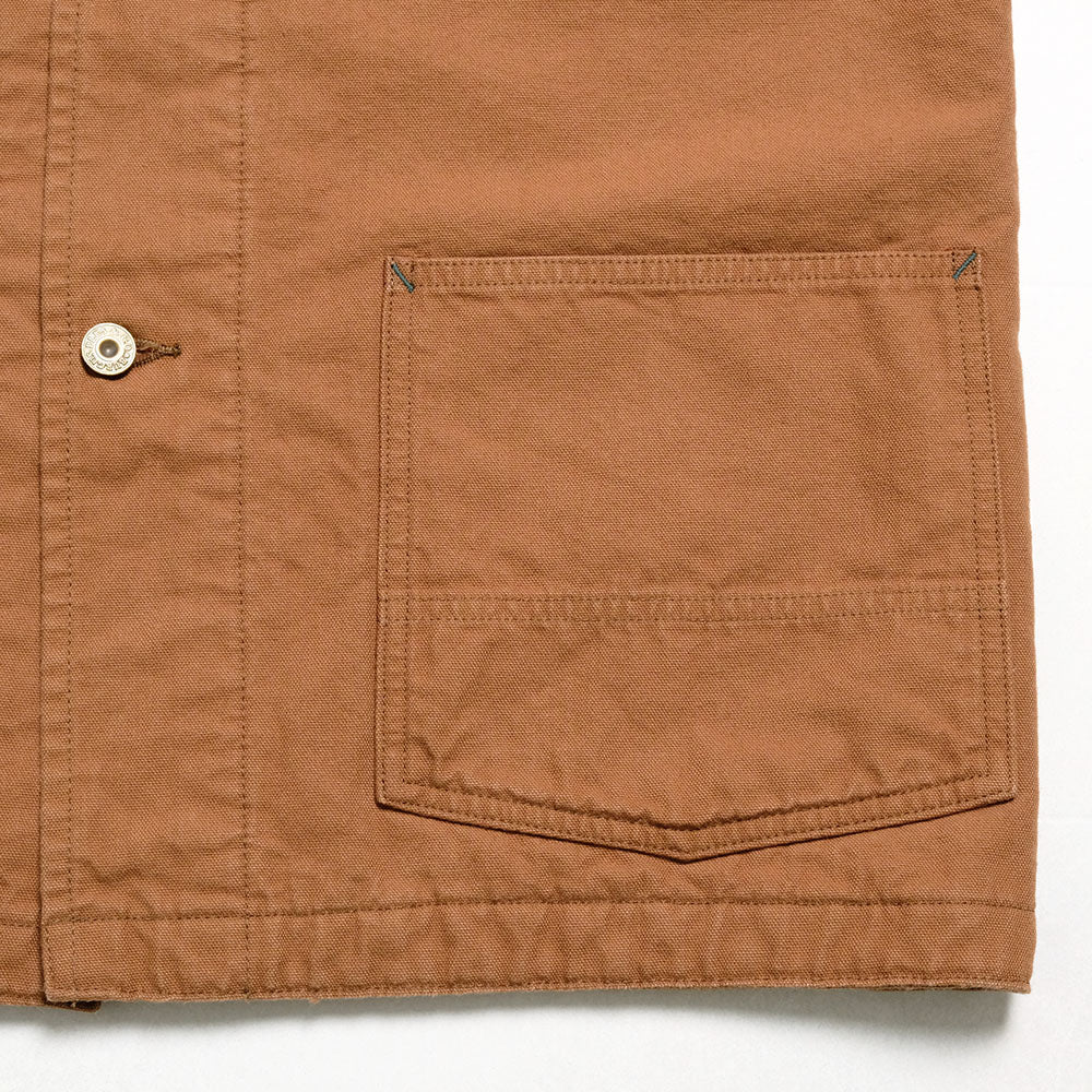 BURGUS PLUS - Blanket Lining Heavy Brown Oxford Coverall - BP25903