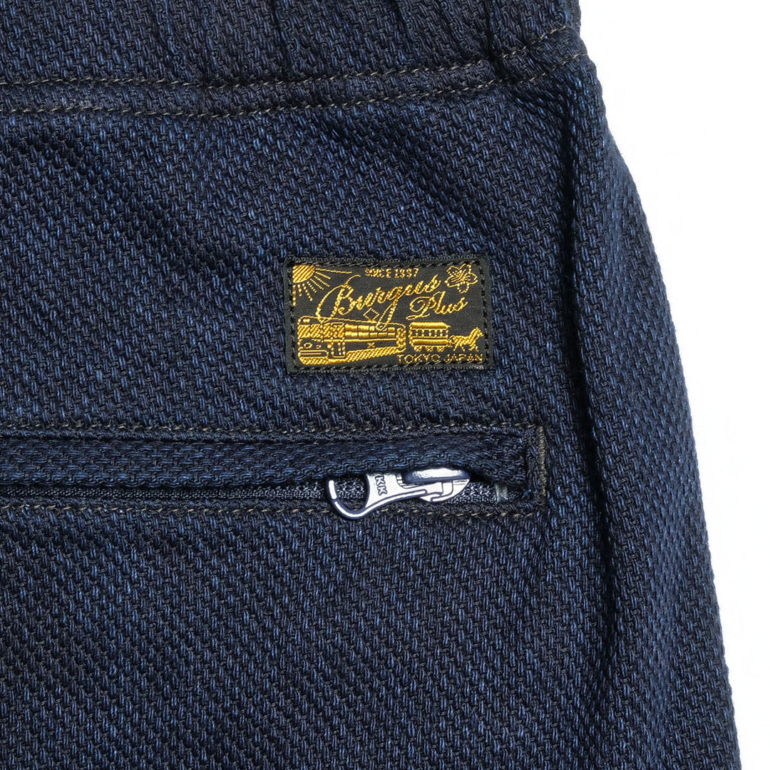 BURGUS PLUS - Fes Shorts - Indigo Dobby - BP26304