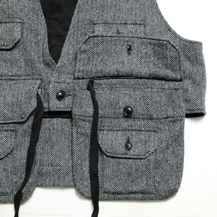 Engineered Garments - Fowl Vest - Herringbone - NQ124