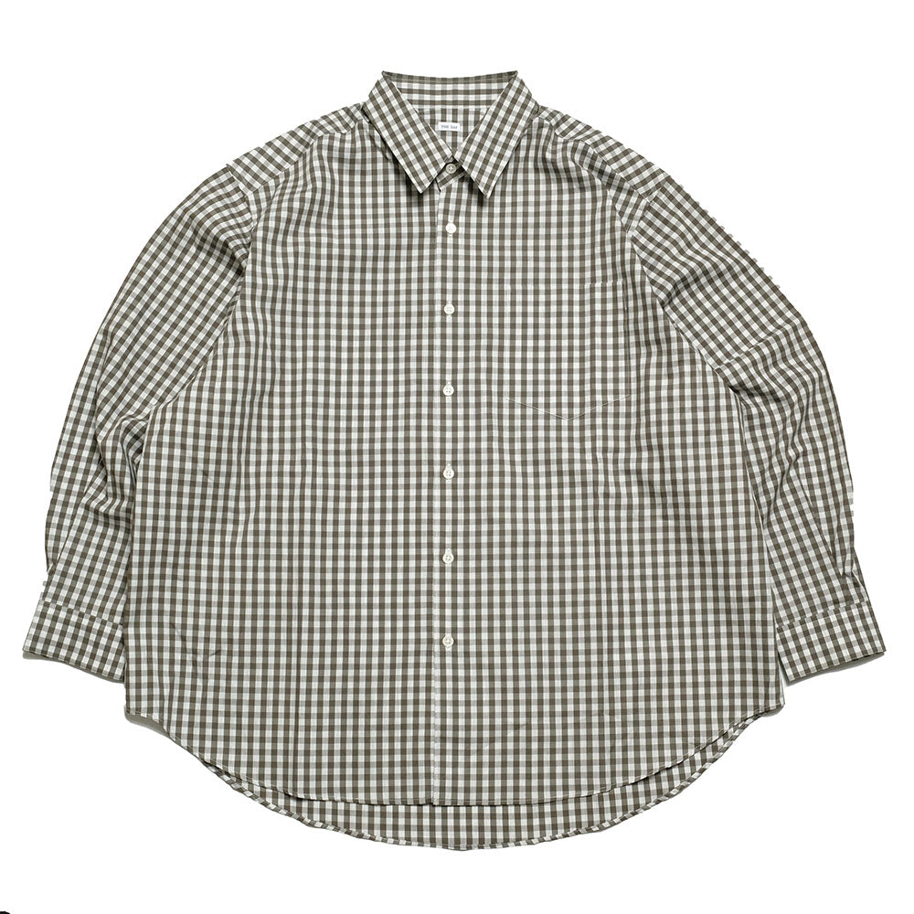 THE DAY - NEW GINGHAM STANDARD SHIRT - D24SS-01003