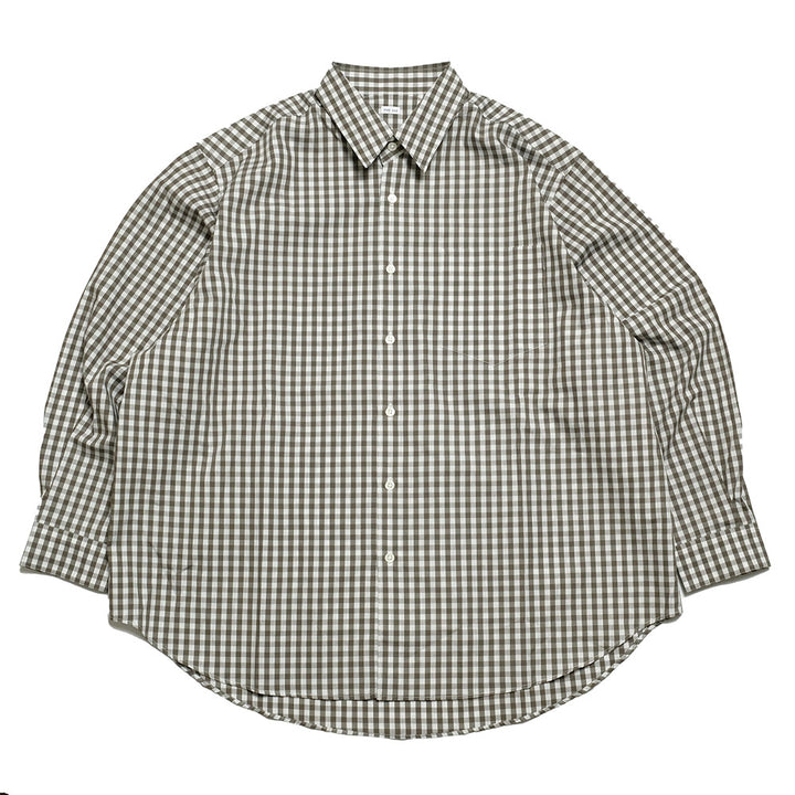 THE DAY - NEW GINGHAM STANDARD SHIRT - D24SS-01003