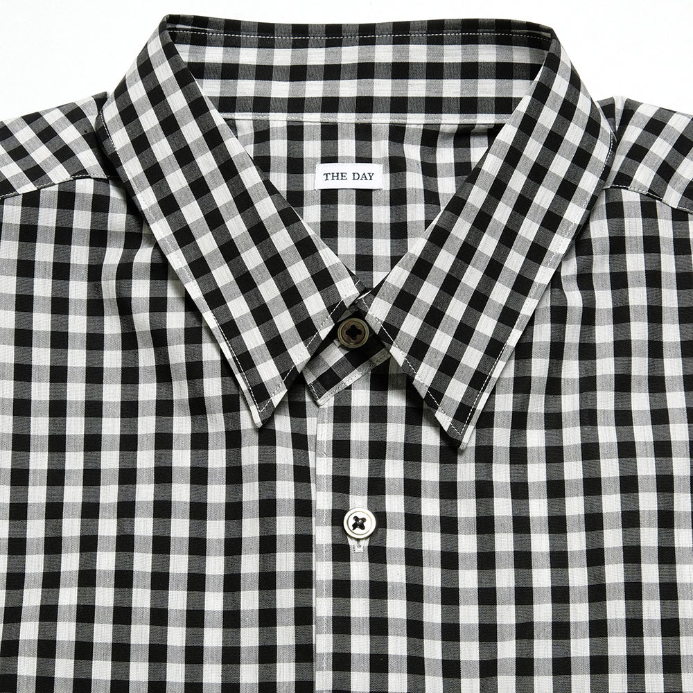 THE DAY - NEW GINGHAM STANDARD SHIRT - D24SS-01003