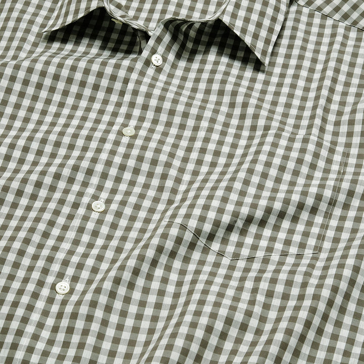 THE DAY - NEW GINGHAM STANDARD SHIRT - D24SS-01003