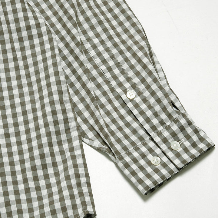 THE DAY - NEW GINGHAM STANDARD SHIRT - D24SS-01003