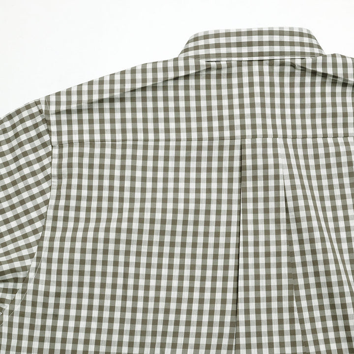THE DAY - NEW GINGHAM STANDARD SHIRT - D24SS-01003