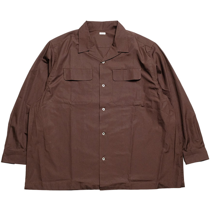THE DAY - OPEN COLLAR SHIRT - D25WS-01001