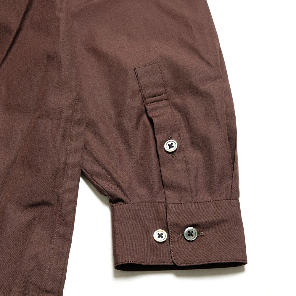 THE DAY - OPEN COLLAR SHIRT - D25WS-01001