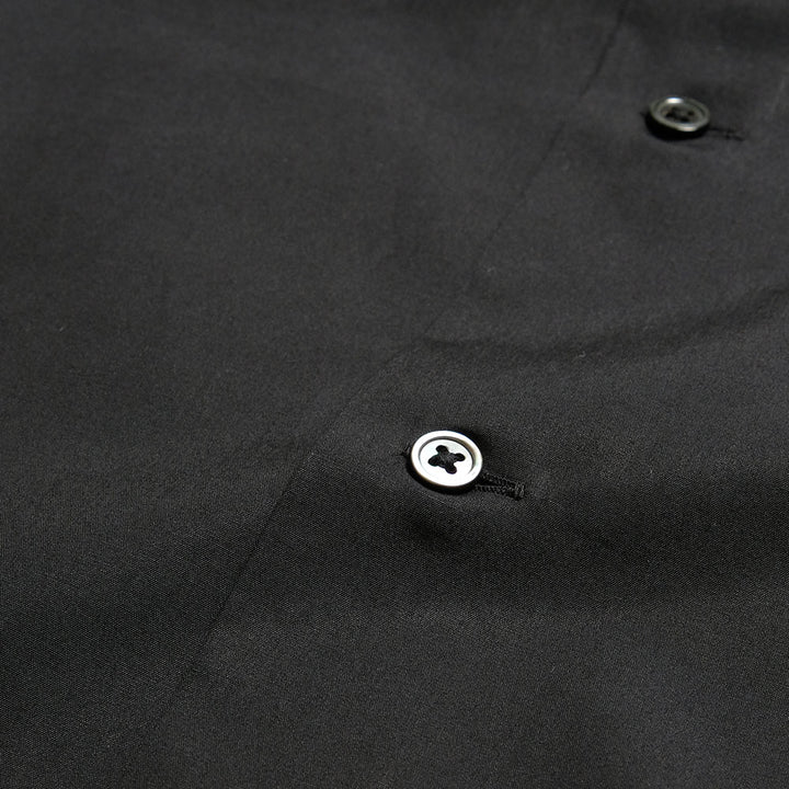 THE DAY - OPEN COLLAR SHIRT - D25WS-01001