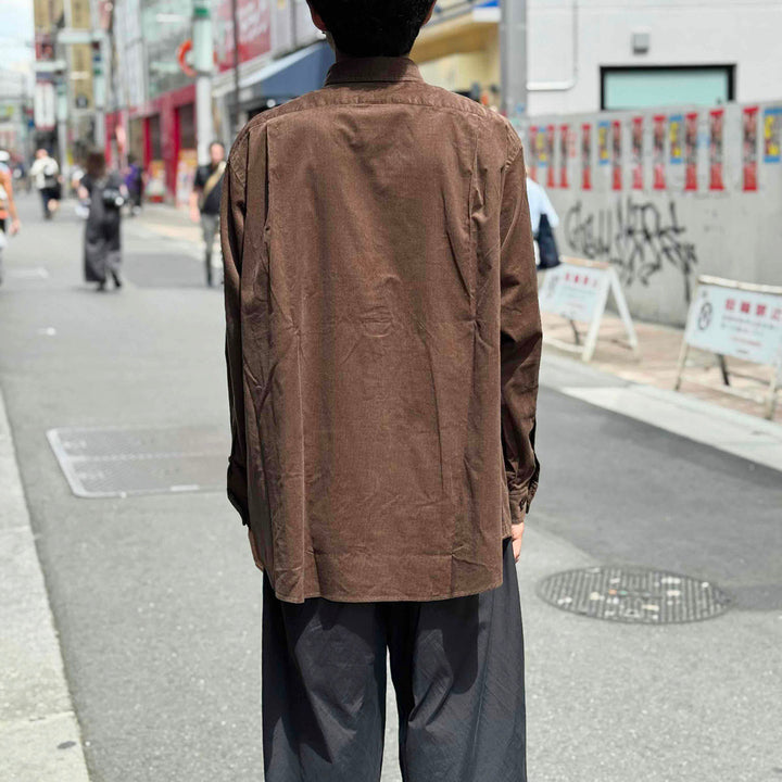 THE DAY - ORGANIC COTTON CORDUROY SHIRT - D26AW-01010