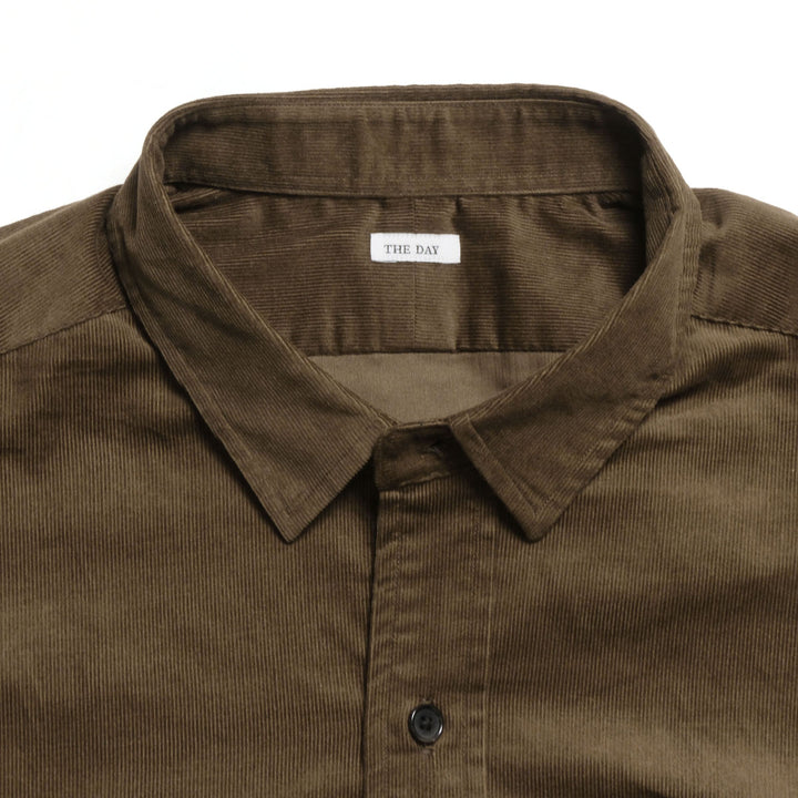 THE DAY - ORGANIC COTTON CORDUROY SHIRT - D26AW-01010
