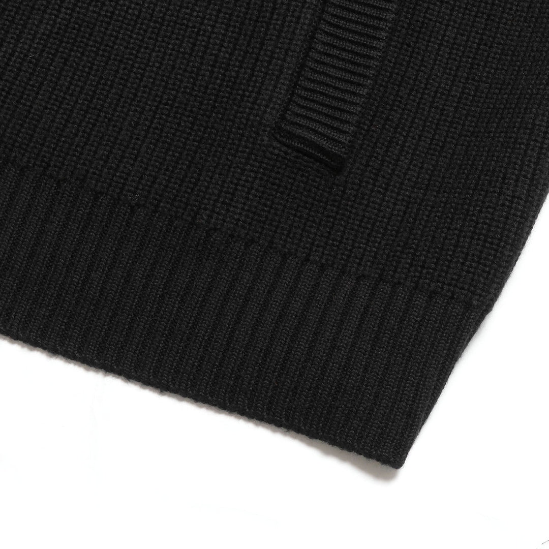 THE DAY - MERINO WOOL KNIT BLOUSON - D26AW-03003