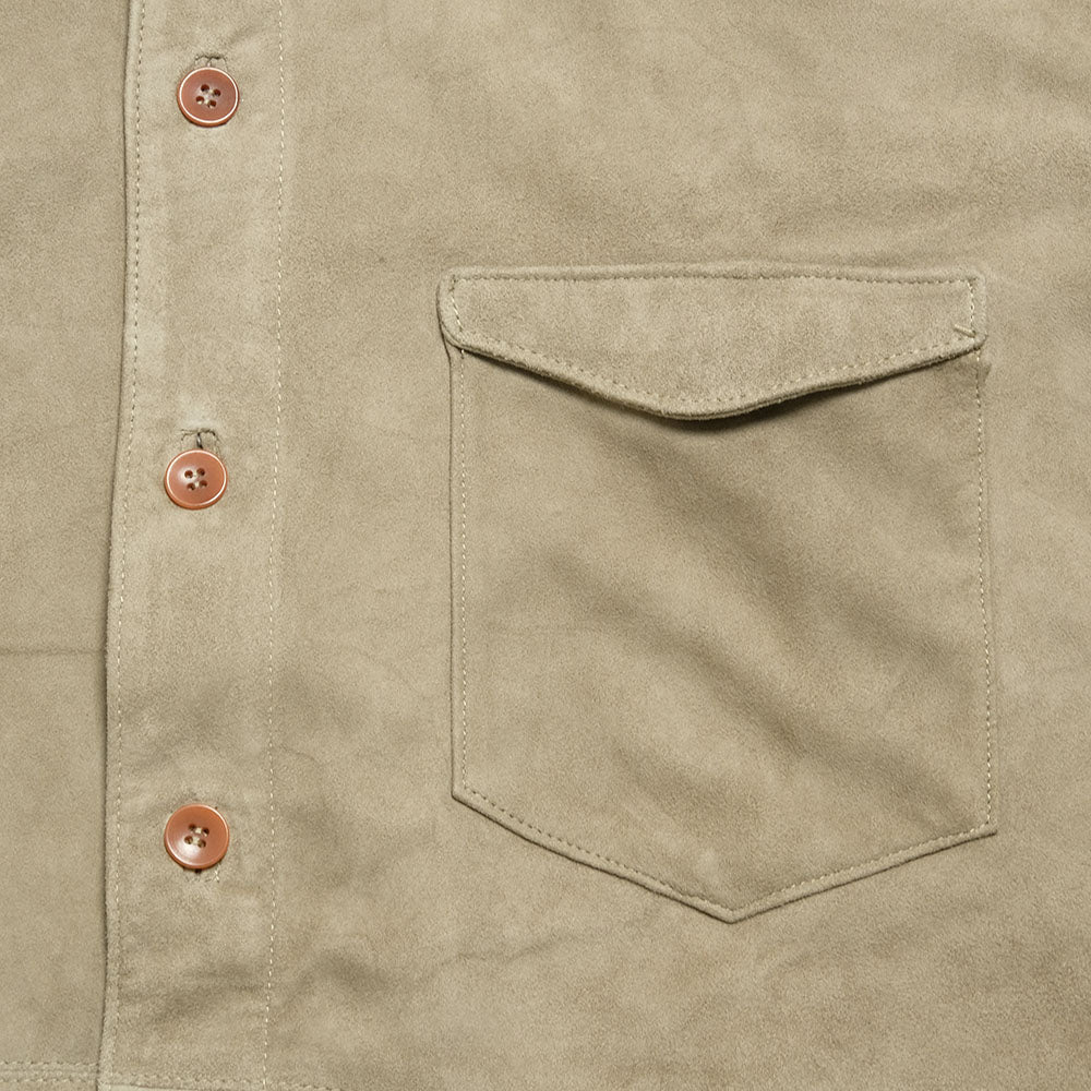 FRANK LEDER - Baby Goat Leather Bohemia Shirts - FL-0216057